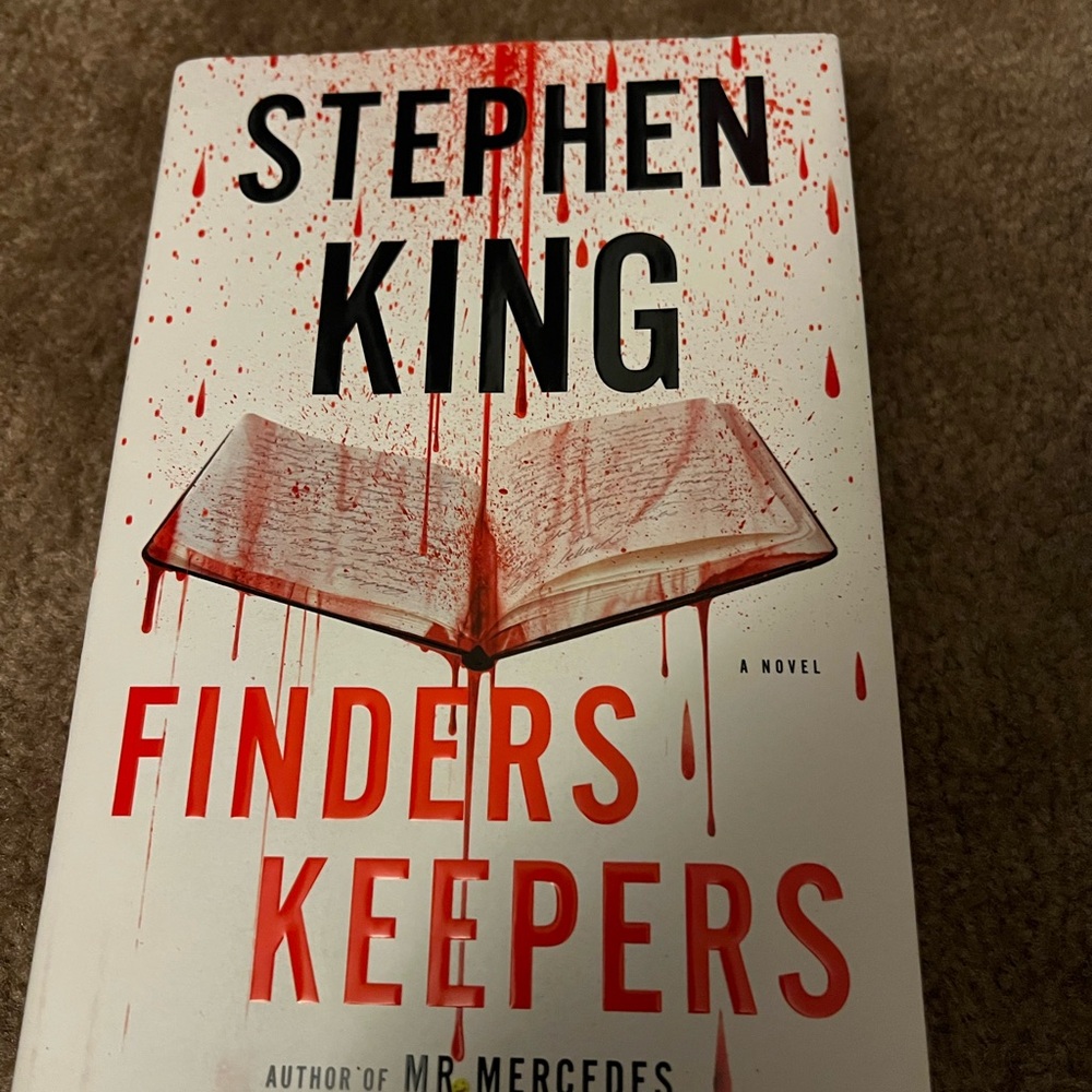 Stephen King 'Finders Keepers' Novel
